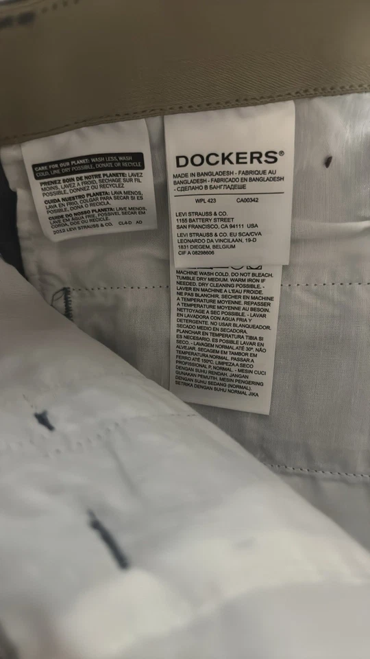 Camisas Dockers talla 34 cintura elástica  Foto 2 de 4