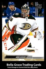 2022-23 Upper Deck John Gibson #252 Anaheim Ducks NHL Hockey 