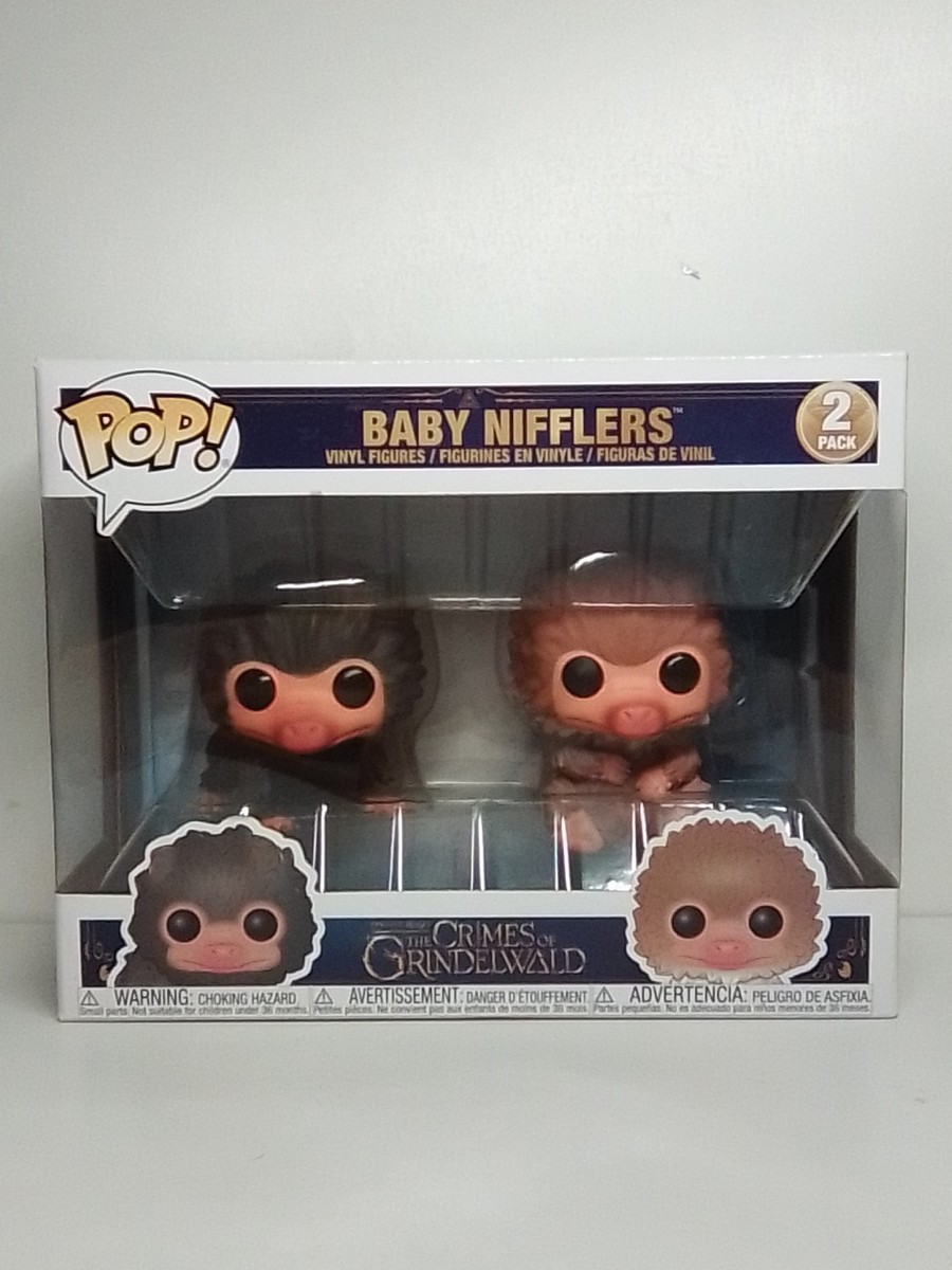 Funko pop Baby Nifflers デザイン フィギュア 2体セット Amazon.co.jp: Funko Pop Fantastic Beasts Baby Nifflers Grey