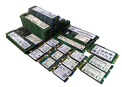 Mixed SK Hynix Kingston Samsung SC311 128GB M.2 SSD nvme/Sata B+M Key Lot of 80