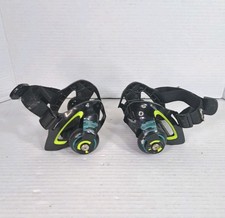 Razor Jetts Heel Wheels Heelys Adjustable Shoe Skates Black Youth 8 176lb Max