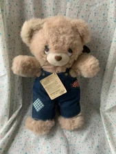 Vintage Mighty Star 1985 Little Bear Lost Plush Stuffed Animal W/Tags Polar 24K*