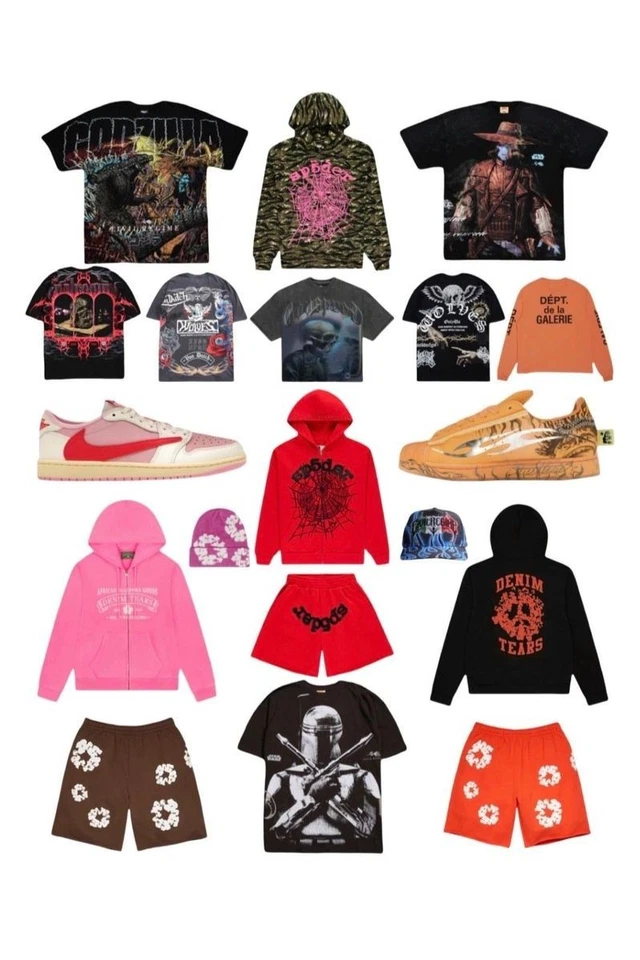 $1 STEALS & WHEEL🔥Civil Regime+Darc+Godspeed+Denim Tear+Travis+Sp5der+Hats