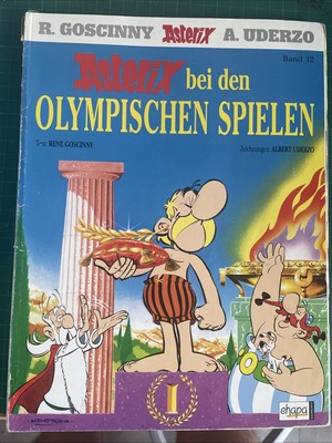 Asterix und Obelix Band 12 Asterix bei den Olympischen Spielen Z2 Nachdruck 2004