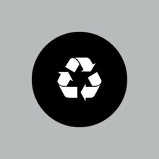 Recycle - Mac Apple Logo Cover Laptop Vinyl Decal Sticker Macbook Unique