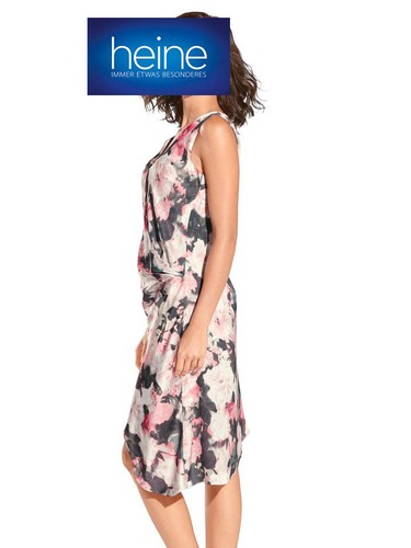 Vestido estampado Travel Couture Heine. Colorido. ¡NUEVO! VENTA % % % % - Imagen 4 de 5