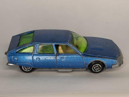 GUISVAL blue Citroen CX 1/64 Made in Spain vintage diecast very rare car voiture - Imagen 9 de 9