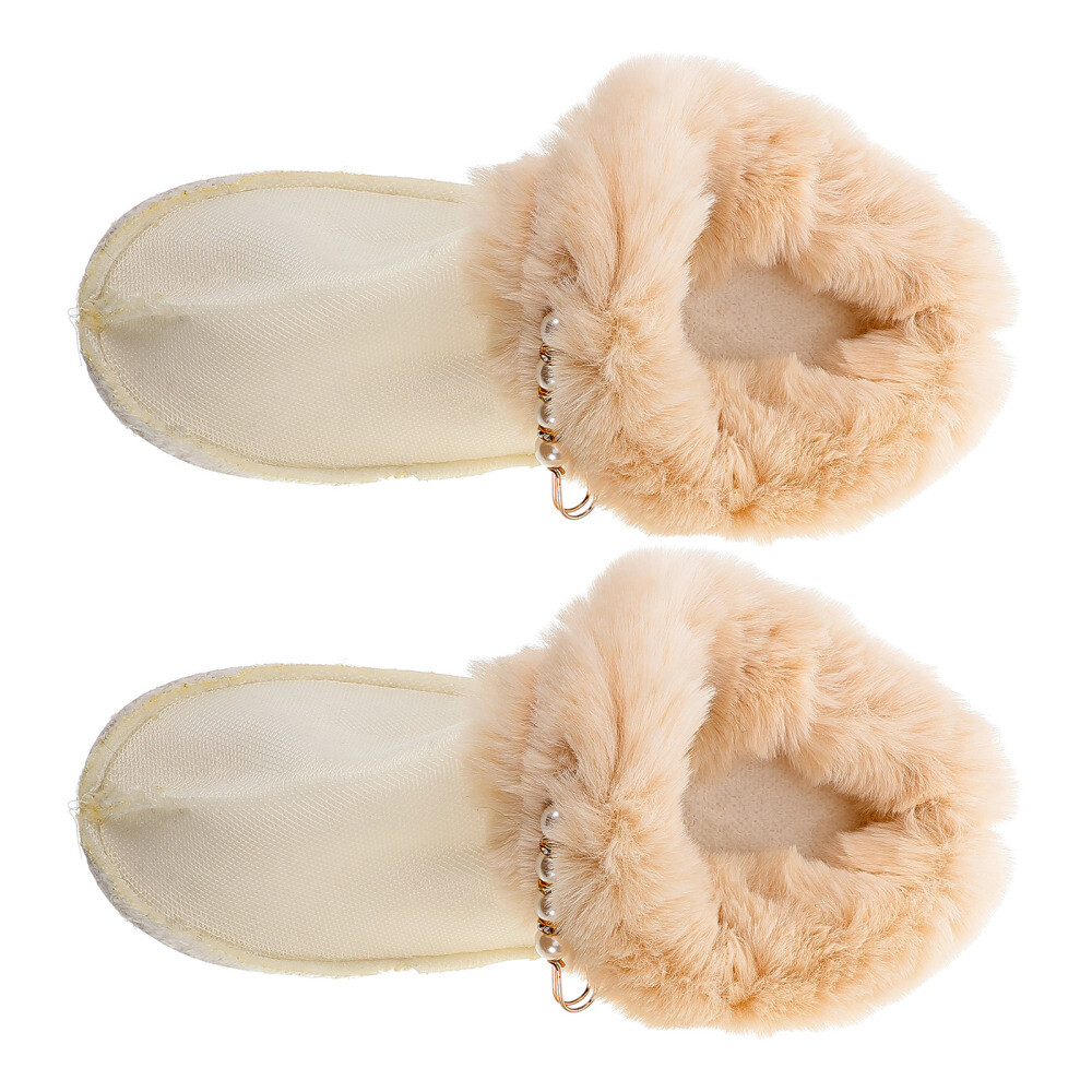 APL Fodera in peluche pantofole in peluche fodera interna scarpe interne per racchette da neve