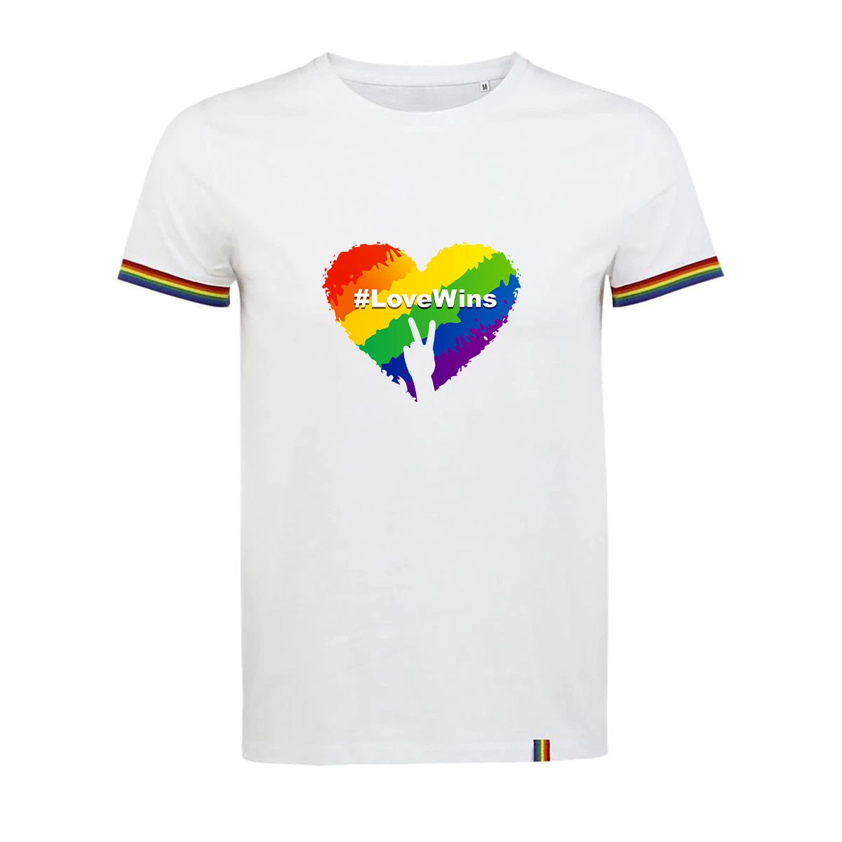 Pride Month Gay Lesbian LGBT T Shirt Rainbow Equality Unisex T