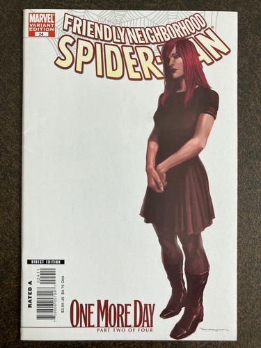 SPIDER-MAN 544 545 FRIENDLY 24 SENSATIONAL 41 VARIANT ONE MORE DAY 1-4 NM SIGNED - Picture 4 of 12
