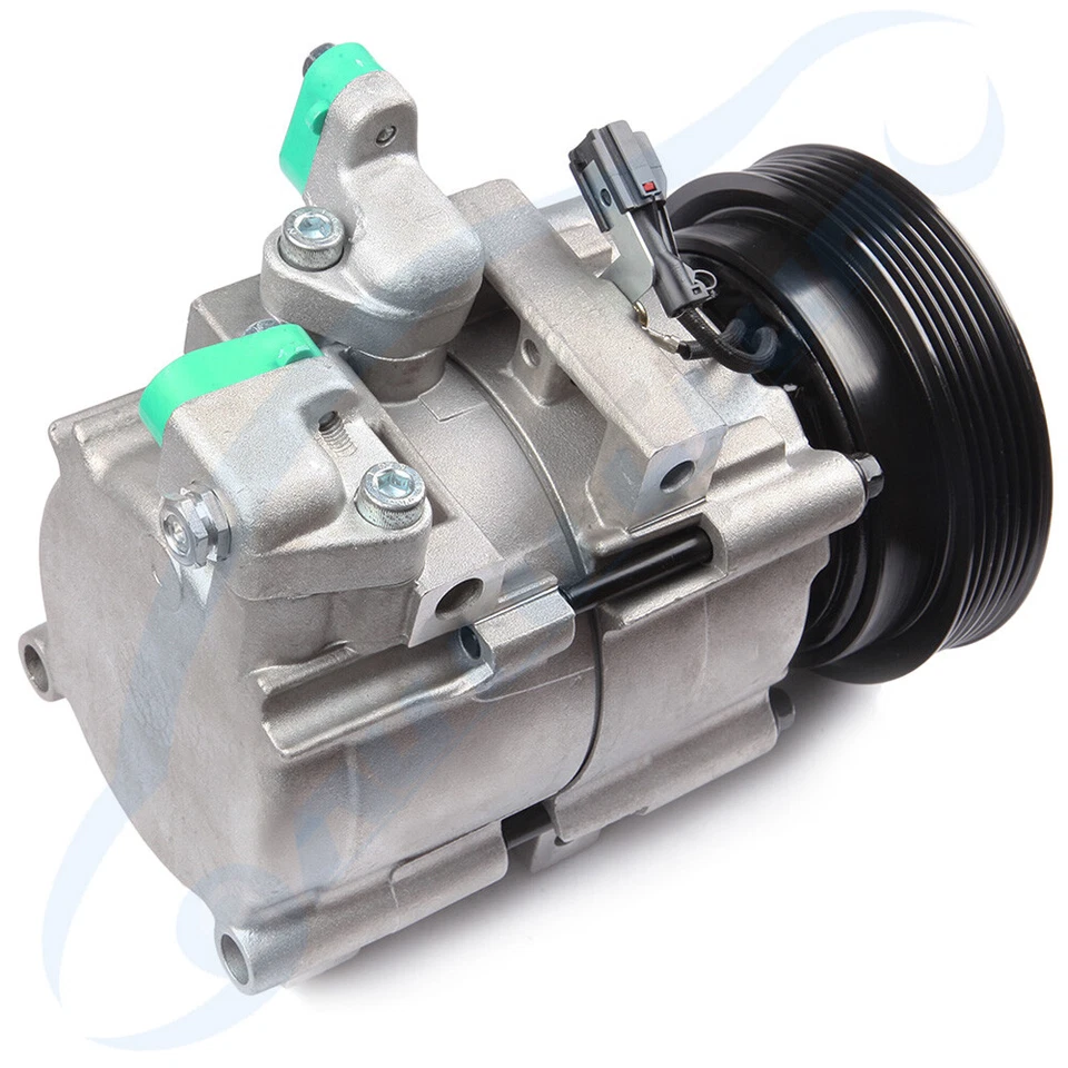 AC A/C Compressor And Clutch For Hyundai XG350 2003-2004 For Kia Amanti 3.5L - Image 3 of 4