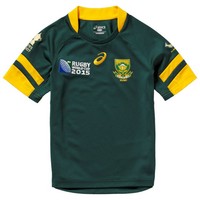 Asics Springboks Rwc 2015 Home Shirt Youths Ss15 Asics Springboks Rwc 2015 Home Shirt Youths Ss15