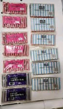 14 packages of Perm Rods New Sealed Various Sizes And Brands 168 Rods 
