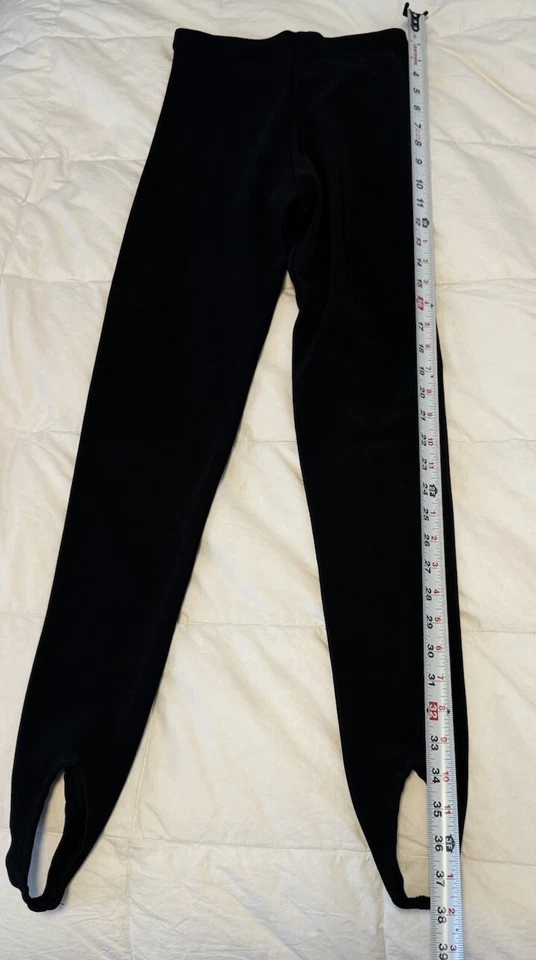 Legging estribo vintage Y2K negro ABS ALLEN B NEGRO talla XS Foto 2 de 4