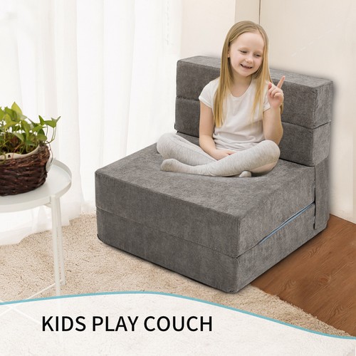 SLSY Sofá Cama Plegable Colchón de Piso Niño Pequeño Lavable Alfombra de Siesta 63x25,6x6 pulgadas - Imagen 4 de 35