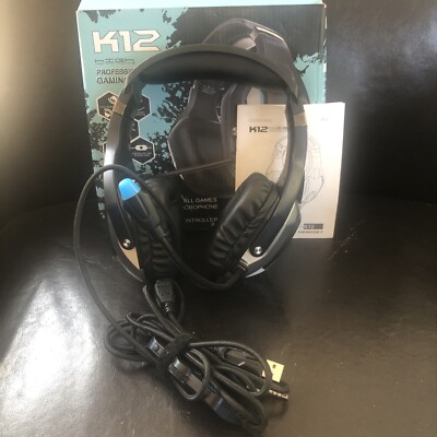 ONIKUMA K12 3.5mm Wired Computer Game Headset