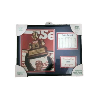Dale JARRETT 1999 NASCAR WINSTON CUP SERIES CHAMPIONSHIP Framed STATISTICS Photo