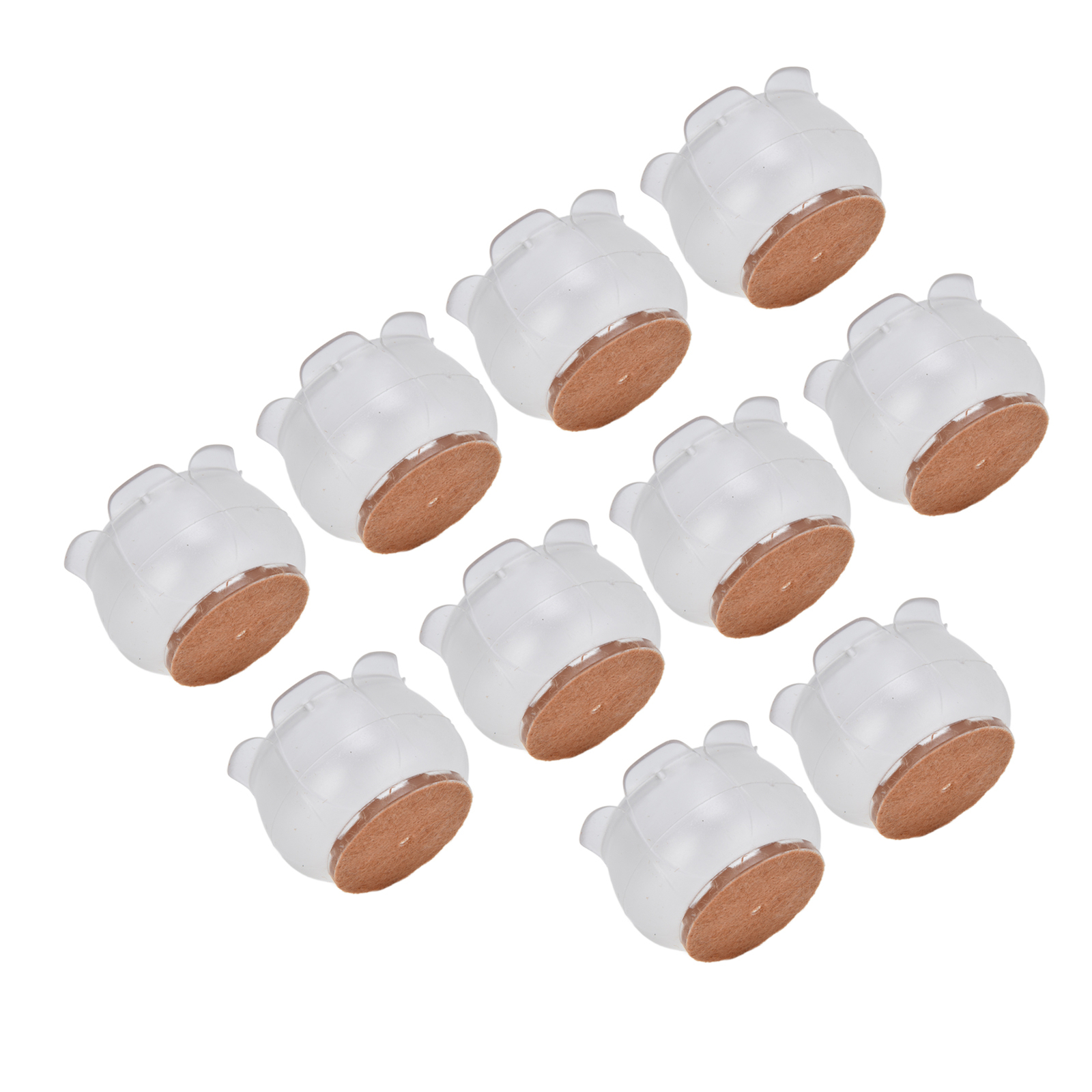 (M)Chair Leg Protector 10PCS Chair Leg Floor Protector Office Table Leg