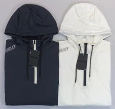 NEW Men's Hurley Onshore 1/4 Quarter Zip Water Repellent Windbreaker Jacket NWT