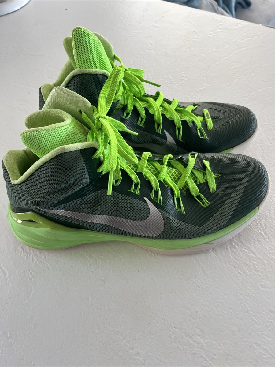 【最終値段・・激レア】Nike HyperDunk 2014 PE Nike Hyperdunk Green 2014 Sneakers Basketball Shoes Size 12.5