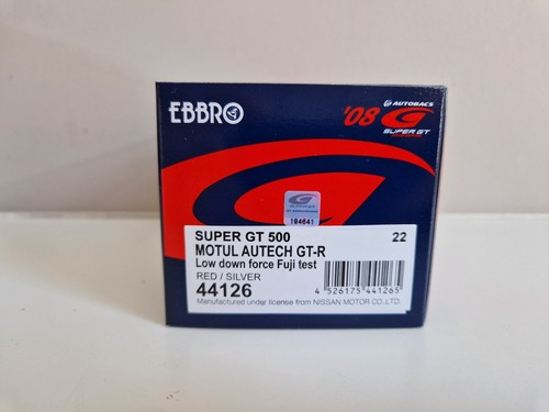 Ebbro 1/43 Nismo Nissan GT-R Krumm/Yanagida - Fuji Low Downforce 2008 - 44126 - Imagen 7 de 8