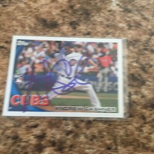 Andrew Cashner Signed 2010 Topps Update Auto Chicago Cubs