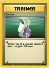 Potion Trainer 94/102 Base Set Common 1999 Pokémon Game Card WOTC
