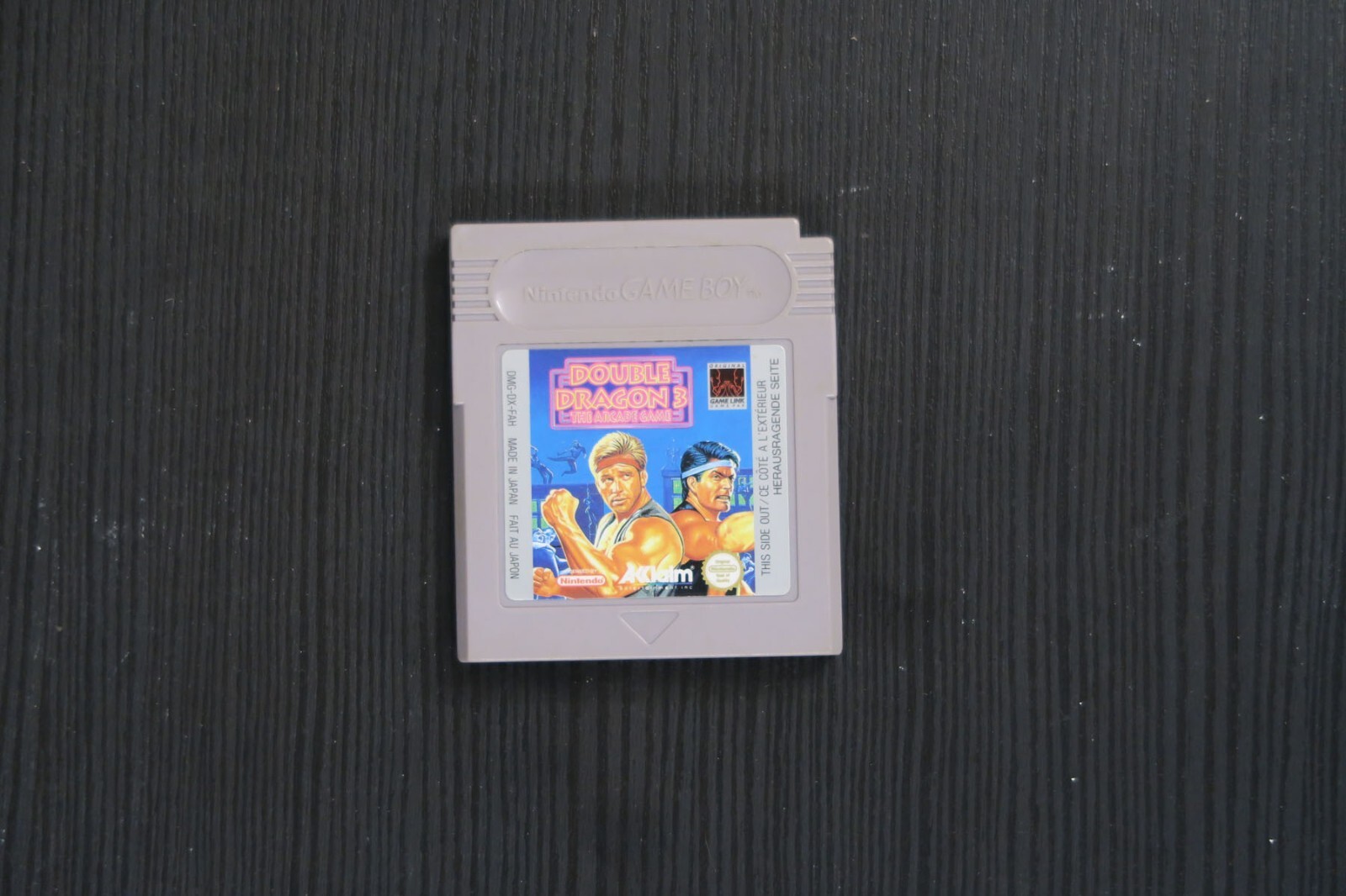 Double Dragon 3 the arcade game Nintendo Game Boy Loose PAL FAH GameBoy GB