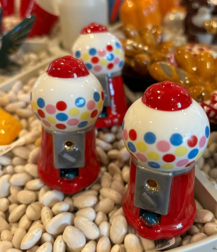 Nora Fleming Mini Chews Wisely A417 Gumball Machine Platter Charm Party NEW - Picture 3 of 5