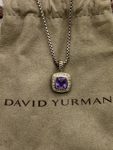Petite Albion Necklace With Amethyst 