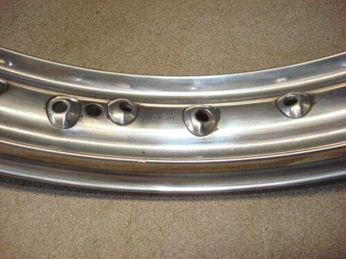 LLANTA TAKASAGO 3H 185 B X 19"" ALUMINIO YAMAHA KAWASAKI BSA TRIUMPH 36 ORIFICIO DE RADIOS - Imagen 2 de 11
