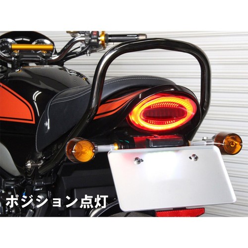 LED Lamp Rear Brake Tail Run Light Taillight For KAWASAKI Z900RS/CAFE 2018-2023 - Bild 6 von 7