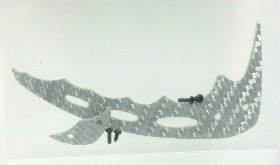 NOVO GAUI 100 & 200 TAMANHO CF BARBATANA PRATA E CAUDA TIPO C (203605) PARA HELICÓPTEROS DE CONTROLE REMOTO - Imagem 3 de 4