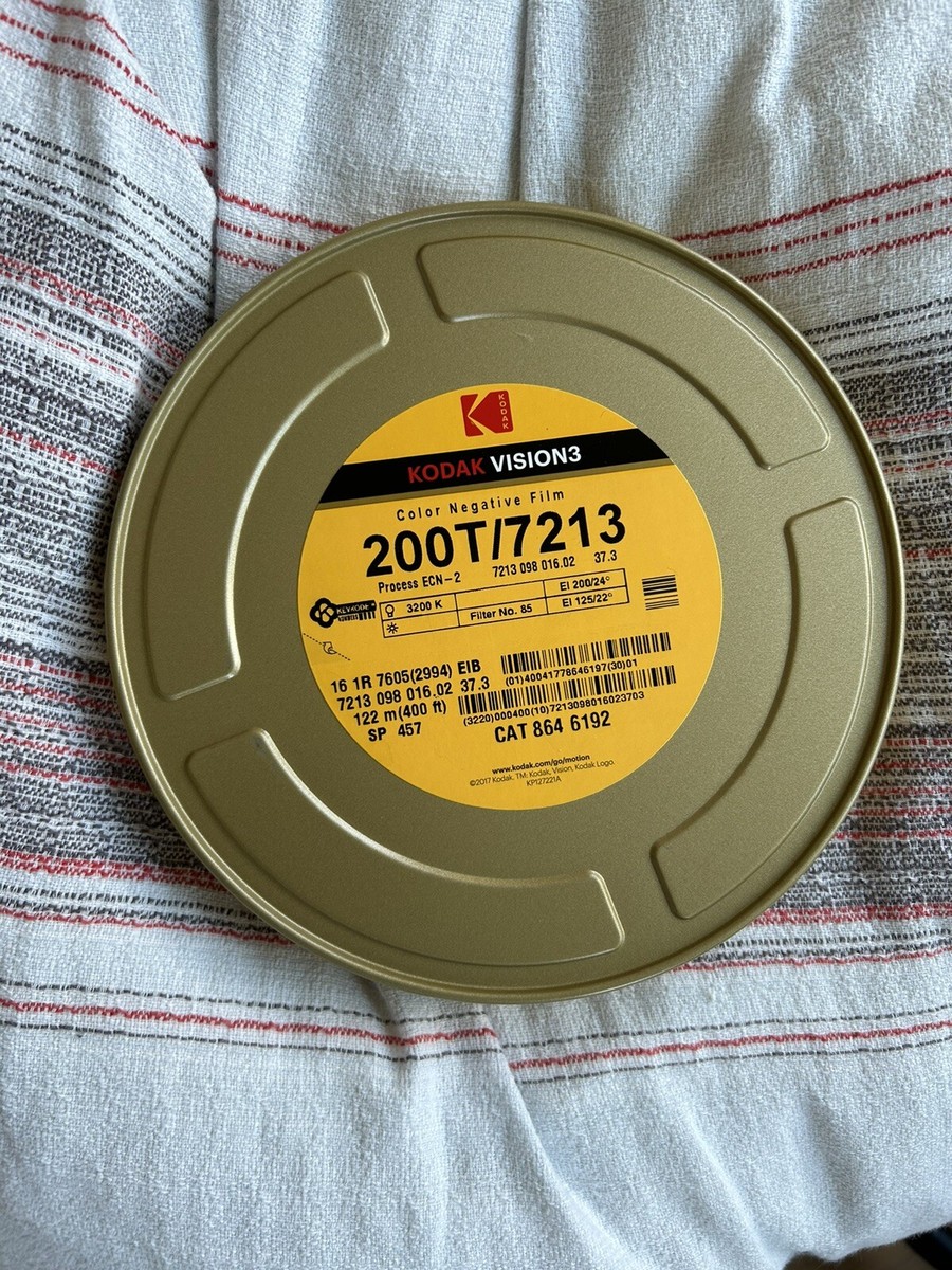 KODAK 16MM VISION3 COLOR NEG. MOVIE FILM 200T / 7213 400ft *NEW