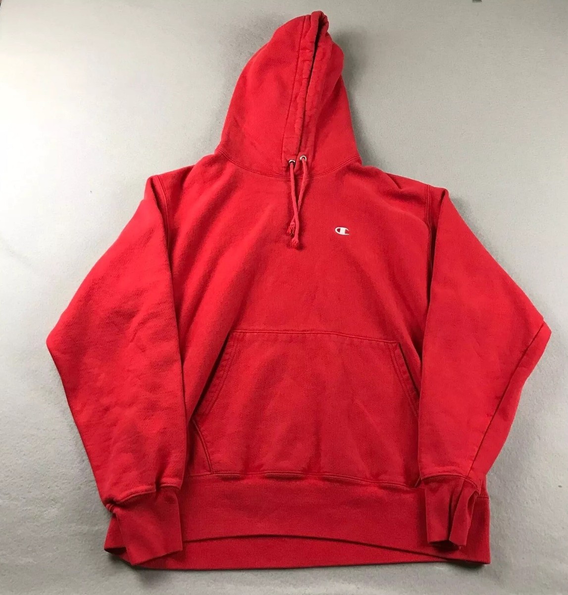 80s Champion REVERSE WEAVE red XL USA製 Vintage 80's Champion Reverse Weave Red Sweatshirt