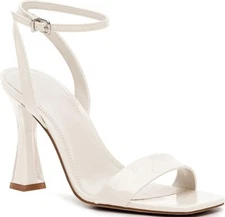 Juliet Holy (Beige) Ankle Strap Heeled Sandals - 8M - NIB