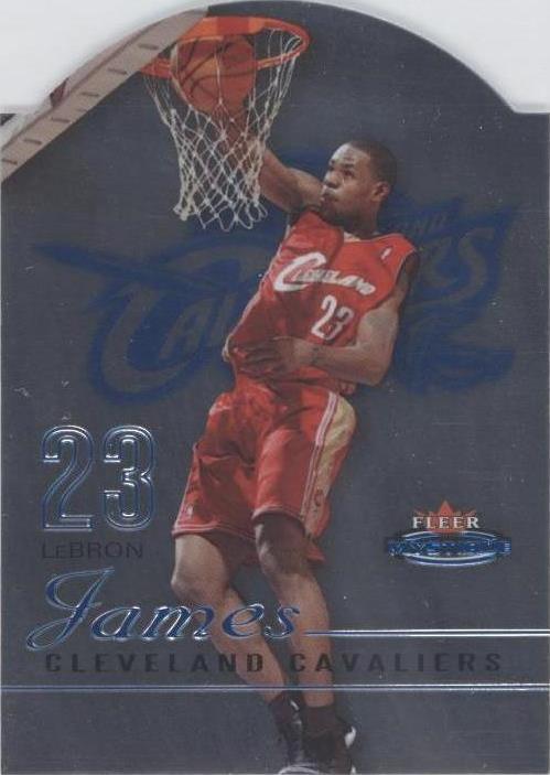 2003-04 Fleer Mystique - LeBron James #99 Die-Cut Rookies /600 (RC