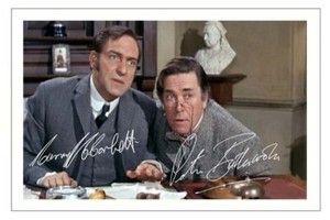 Autographe Signé Harry H. Corbett (Steptoe Et Fils) - Monté Et Encadré - Occasion