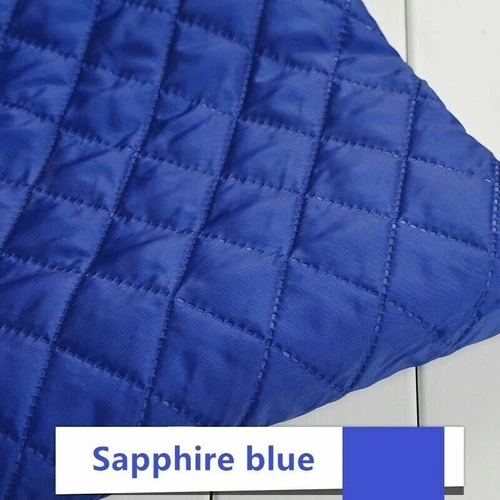 1 Meter Quilted Padded Fabric Lining Cloth Thick Cotton for Coat Jacket Pants - Picture 11 of 37