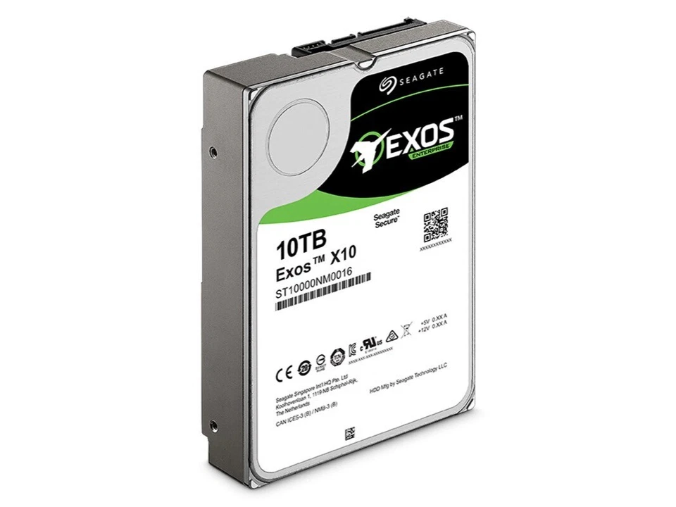 For Seagate Enterprise Exos X10 ST10000NM0016 10TB Internal HDD 7200RPM 3.5" - Image 2 of 3