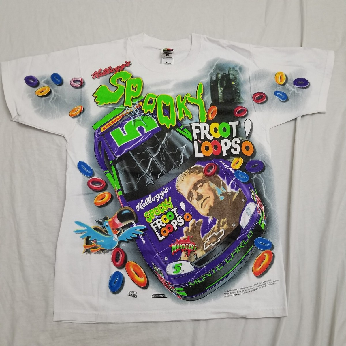 FRUIT OF THE LOOM LAKERS 90's ヴィンテージ Vintage 90s Fruit of the Loom Shirt Size XL Vintage Logo Tee