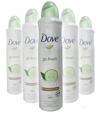 Dove GOFRESH Antiperspirant Moisturizing Cream Bundle 250ML 8.4oz Cucumber Scent