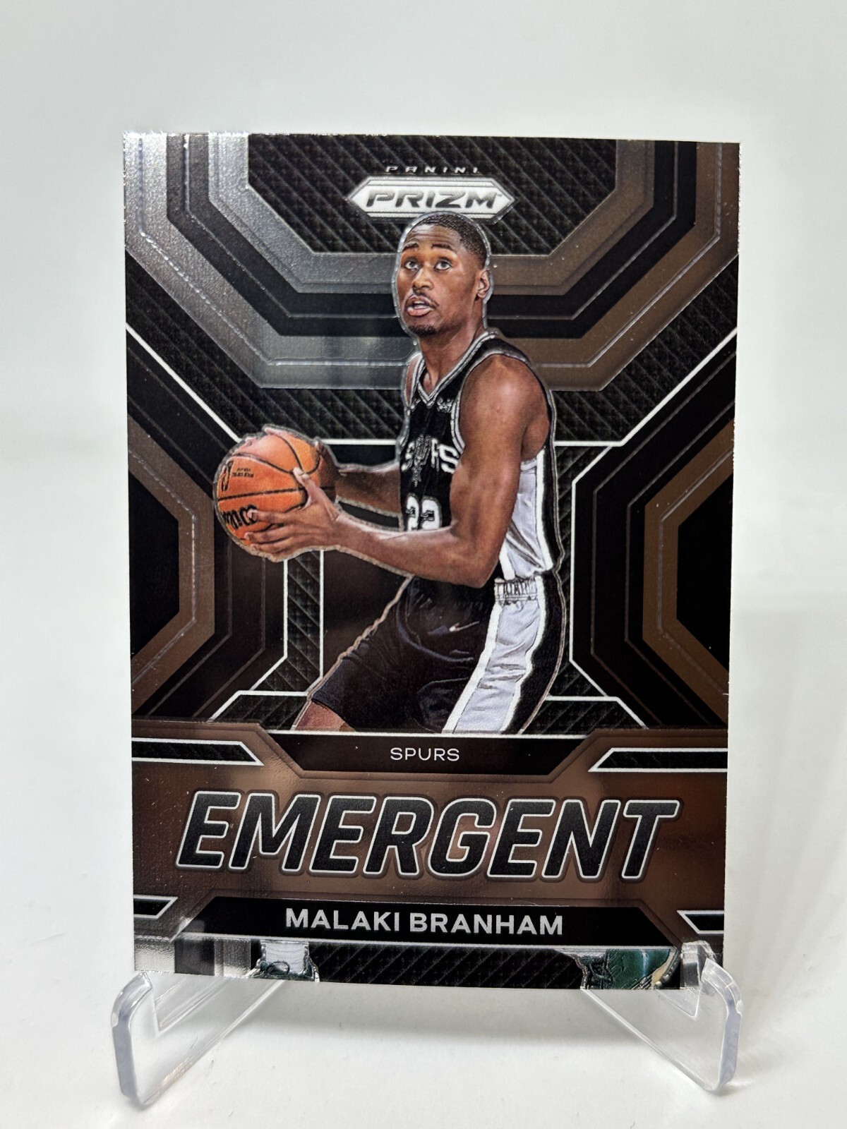 2022-23 Panini Prizm - Emergent Malaki Branham #28 (RC)