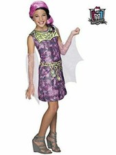 Rubies Monster High Haunted Girls Draculaura Dress Belt Costume Size Large NIP