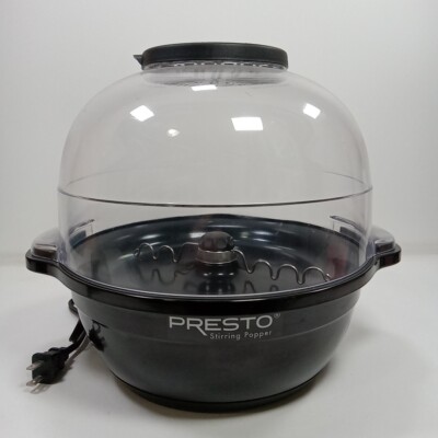 Presto Electric Stirring Popcorn Maker 05200 6 Quart Corn Popper