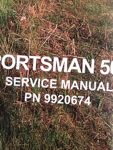 OEM NOS Polaris 2006 Sportsman 500 X2 EFI New Service Manual P/N 9920674 - Picture 4 of 4