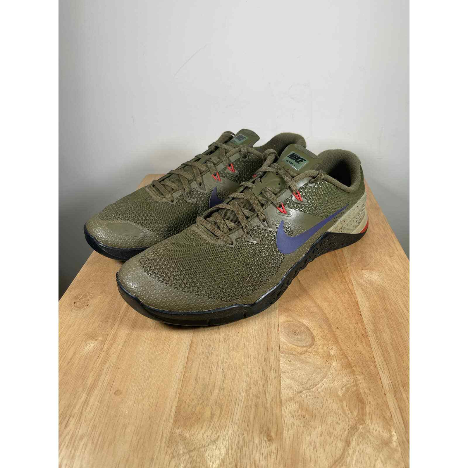 Size 12 - Nike Metcon 4 Olive Canvas 