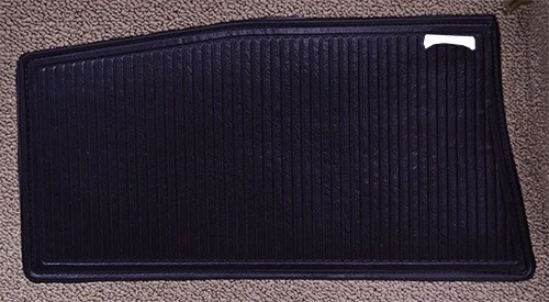 Vagón Mercury Colony Park 1961-1962 4 puertas se adapta a alfombra de bucle de repuesto delantera plana Foto 3 de 3