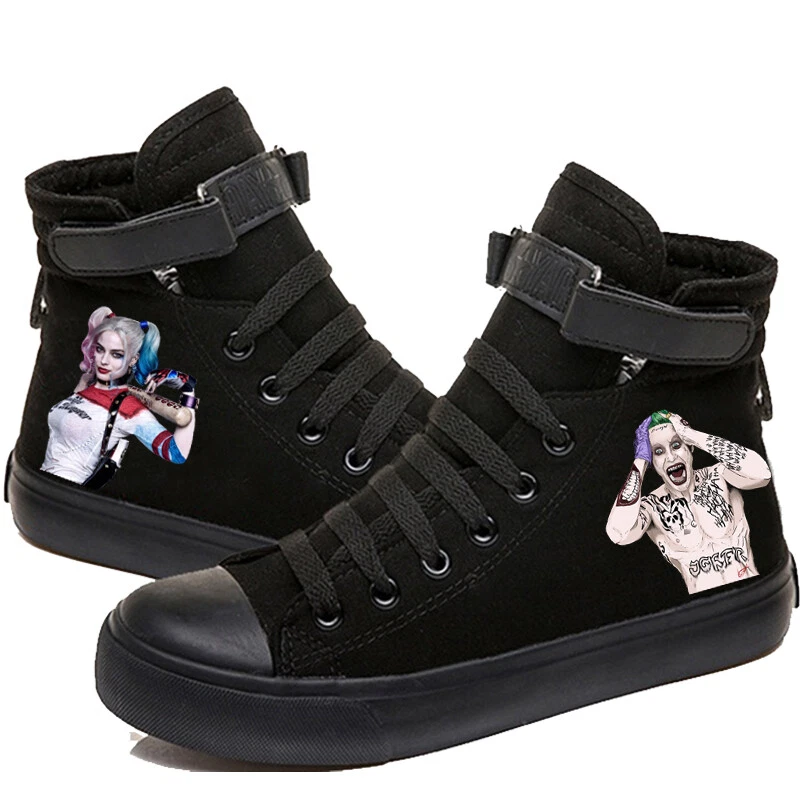 Escuadrón Suicida Harley Quinn Zapatos de Lona Zapatos Altos Casales Foto 3 de 4