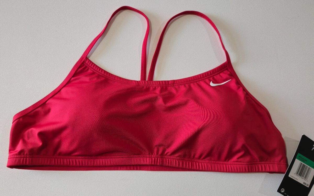 Nike Women's Varsity Red Core Solids Sport 2-Piece Bikini